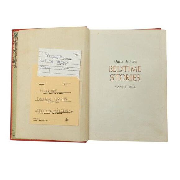 Uncle Arthur's Bedtime Stories Arthur S Maxwell Volume 3 Hardcover Book 1950 - Picture 4 of 14